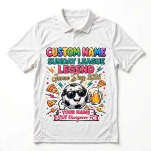 Sunday League Soccer Jersey – Funny Custom Team Jersey