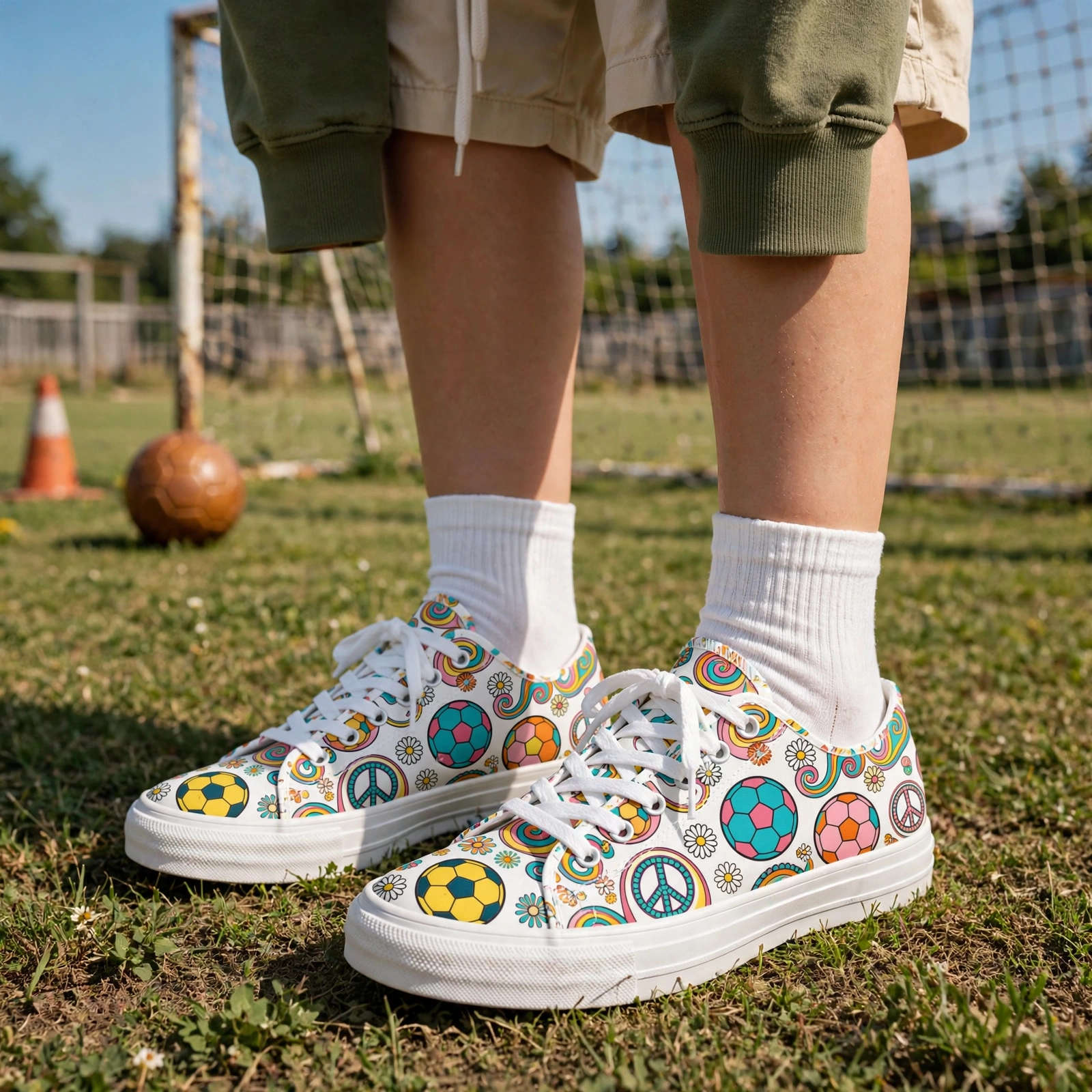 Soccer Mom Sneakers – Custom Player Name Game Day Shoes - Image 2